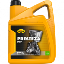 5 L can Kroon-Oil Presteza MSP 0W-20