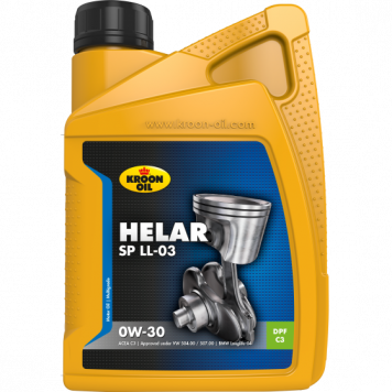 1 L flacon Kroon-Oil Helar SP LL-03 0W-30