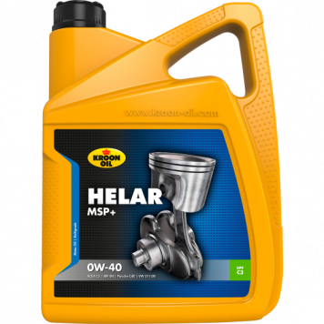 5 L can Kroon-Oil Helar MSP+ 0W-40
