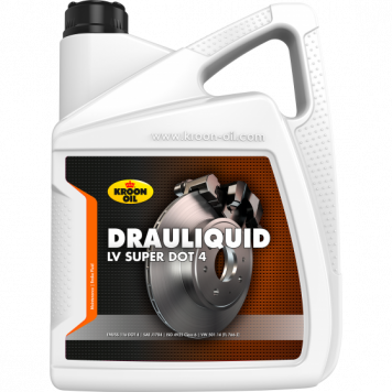 5 L can Kroon-Oil Drauliquid-LV Super DOT 4